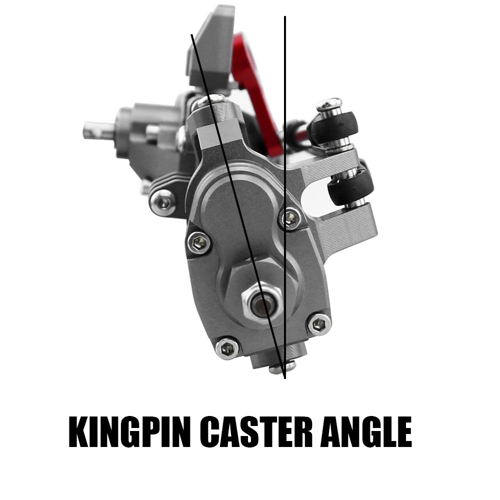 1/10 RC Crawler All Metal Front and Rear Portal Axle for Axial Capra 1.9 UTB AXI03004 Buggy F9 Wraith 90018 RR10 Upgrade Part