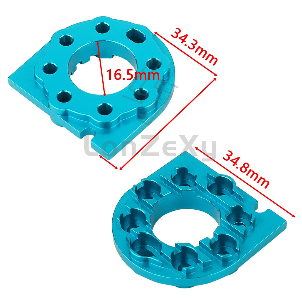 Metal Suspension Arms Steering Knuckle Gearbox Housing Motor Mount CVD Shaft for Tamiya TT01 TT-01 1/10 RC Car Upgrade Parts