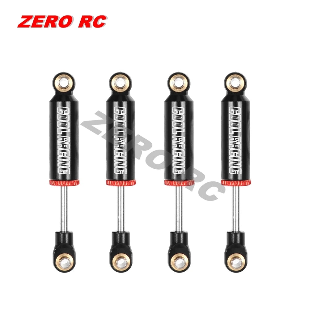 METAL 53mm 59mm 65mm 71mm 77mm Built-in Spring Shock Absorber Oil Damper For 1/12 Mini Crawler Rc Car MN128 FMS G500 1/18 TRX4M