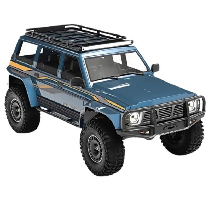 YIKONG YK4107/PRO 1/10 Scale 4WD RC Car Dual Speed Brushless Off-Road Crawler Truck Realistic RC Model Toy Gift for Ages 14+
