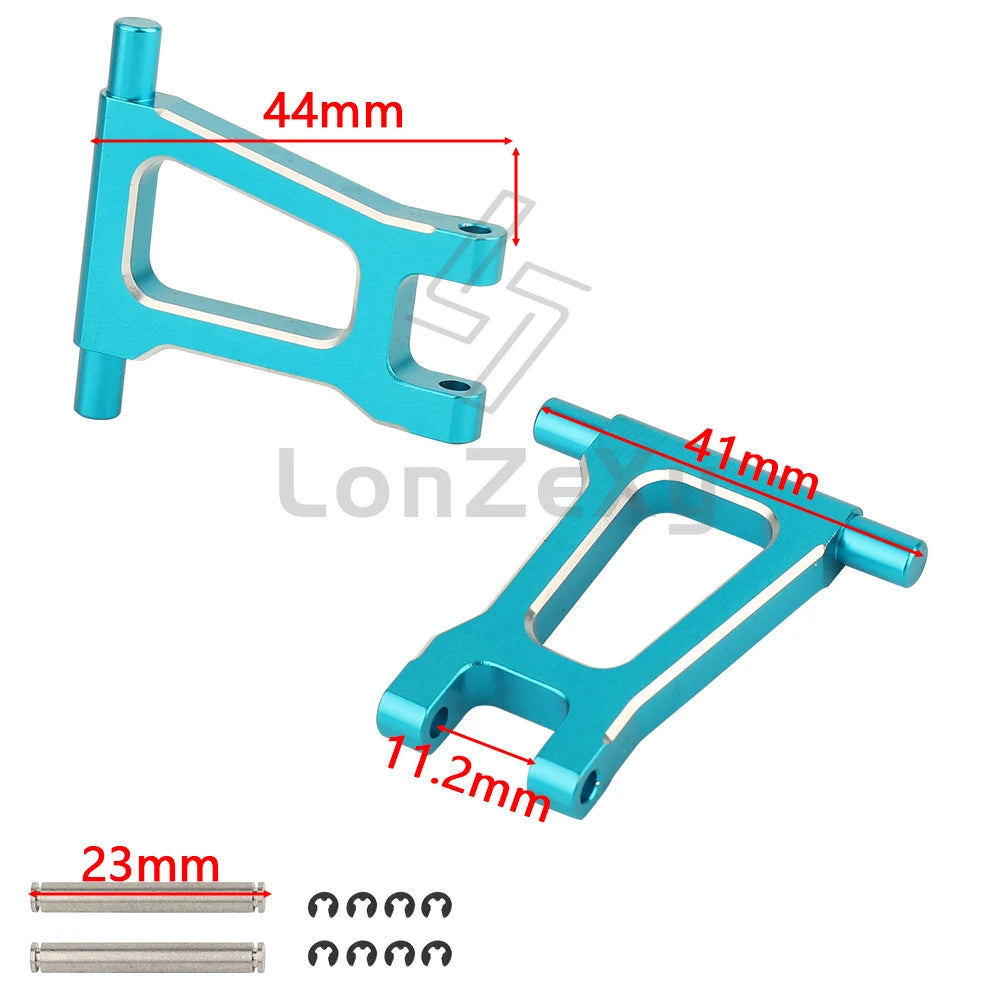 Metal Suspension Arms Steering Knuckle Gearbox Housing Motor Mount CVD Shaft for Tamiya TT01 TT-01 1/10 RC Car Upgrade Parts