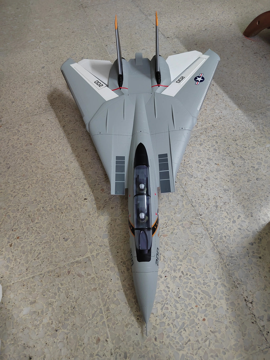 XFly RC Plane F-14 "Tomcat" Dual 40mm Twin Engine Ducted 970mm Wingspan Electric Fighter Fixed Wing Model Christmas Gift Toy