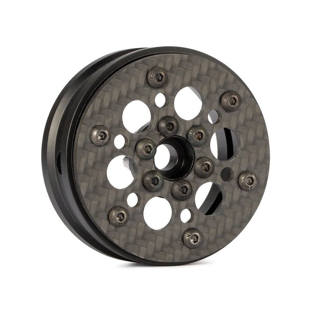 1.9 Inch Carbon Fiber Portal Beadlock Wheels Rims for 1/10 RC Crawler lightweight design GSPEED LCG Chassis Capra SCX10 Pro TRX4