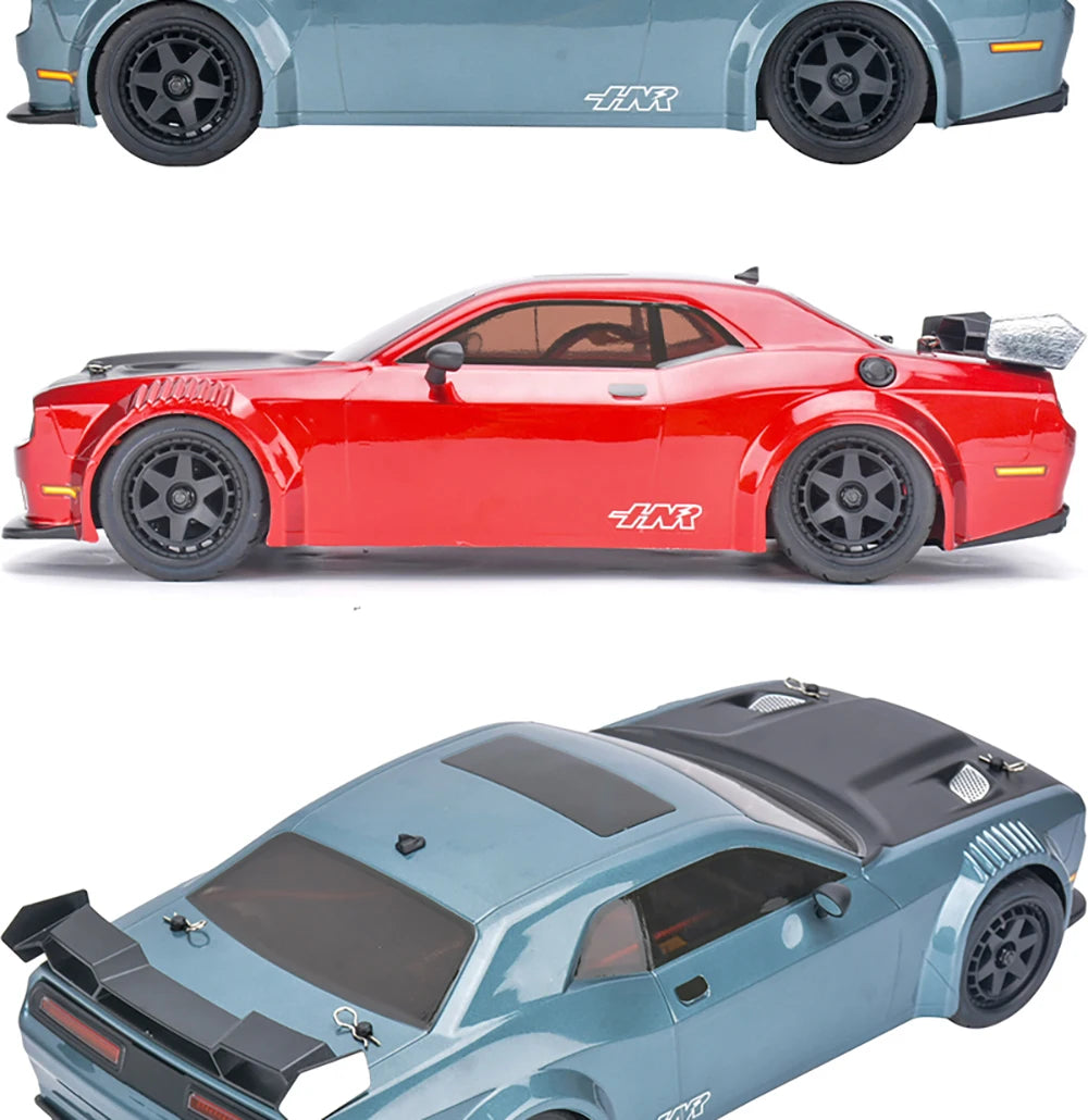 HNR H9802 4x4 Brushless RC On-Road Racing 1/10 Electric Remote Control Flat Running Drift Racing Car Adult Children's Toys