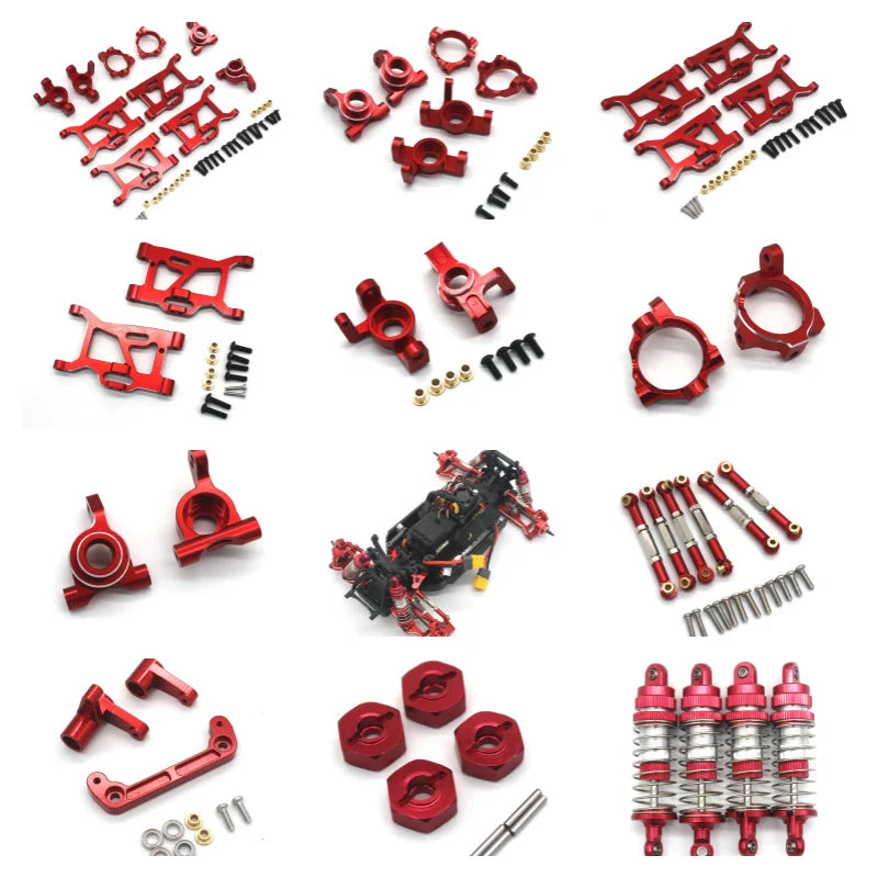 Model car ZD Racing MT16 BX12 X12S metal parts RC for JIUSI PT14R MT14R General assembly swing arm parts