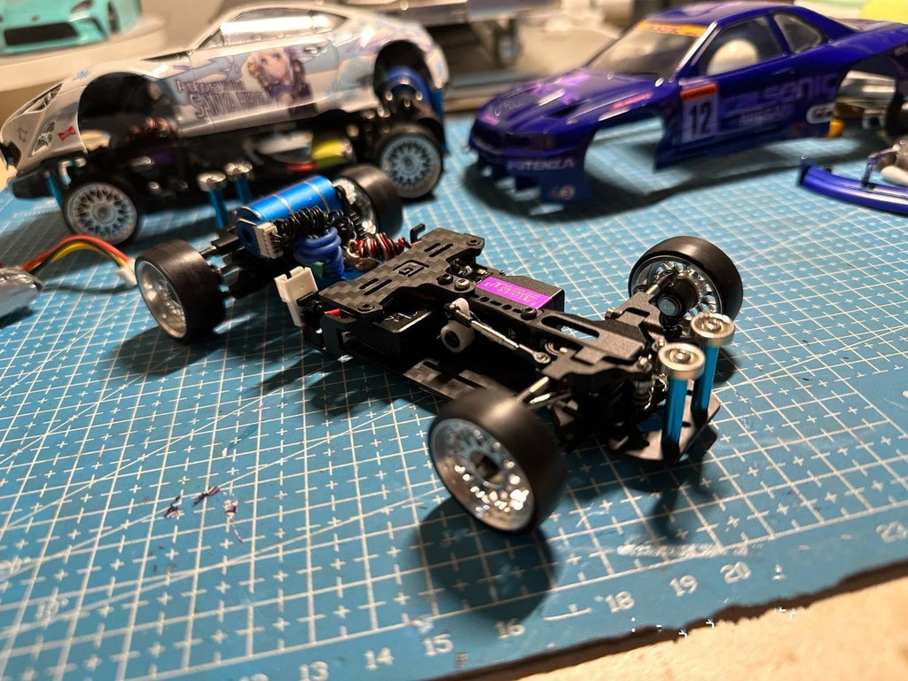 TG RACING RWD Rear Drive Drift Racing RC Car Frame Chassis 1/24 1/28 Remote Control Vehicle Screwdrivers and parts