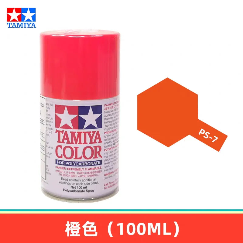 100ML RC TAMIYA Spray Painting Color PS1-PS20 Series Oil Paint Multiple Colors for Polycarbonate Remote Car Model Hobby DIY
