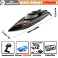 Wltoys WL916 RC Boat 60Km/H High Speed 2.4G Remote Control Brushless Motor Low Battery Alarm Electric RC Boat Toy Gift for Boy