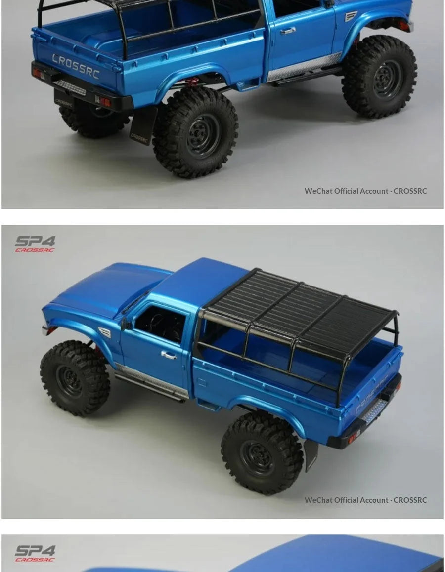 CROSSR Sg4 Half-Scale Sp4 Truck 1/10 Remote-Controlled Electric Four-Wheel-Drive Competitive Climbing Off-Road Vehicle Model