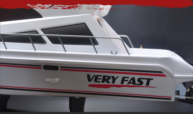 Remote Control Boat High-Speed Speedboat Model Boat Simulation Yacht Rowing Boat Model Remote Control Speedboat Toy Boat Airship