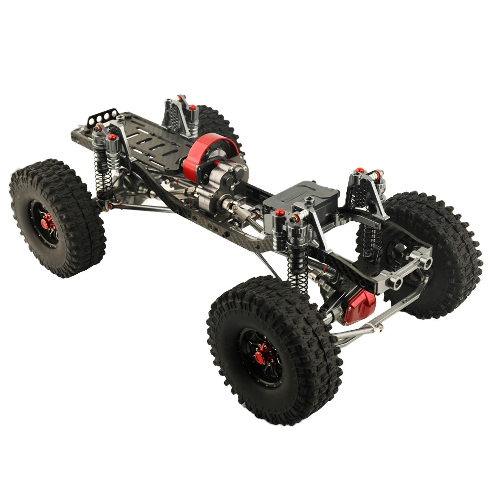 1/10 SCX10 Frame All-metal Chassis Remote Control Car Model Simulation Climbing Upgrade Car Refit Kit 313mm Wheelbase