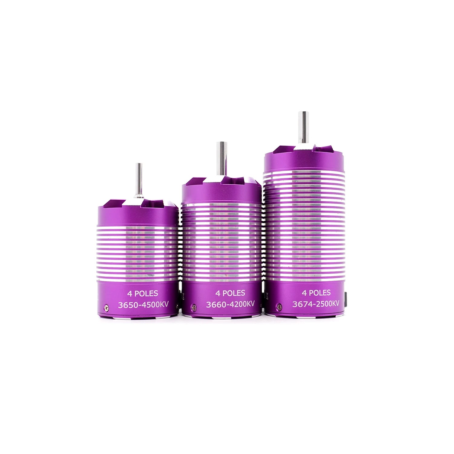 YSIDO Brushless Sensorless Motor 3674/3660/3650 4 Poles for 1:8 1:10 WLtoys HSP Tamiya Traxxas GTR RC Off-Road Racing Buggy Cars