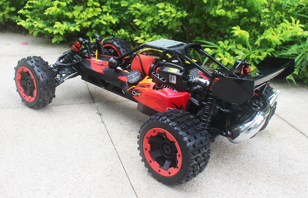 New Aarrival 1/5 Scale Gas Petrol Engine Powered RC Car High Speed Remote Control Buggy Rofun Baha Rovan Baja 5B 29CC