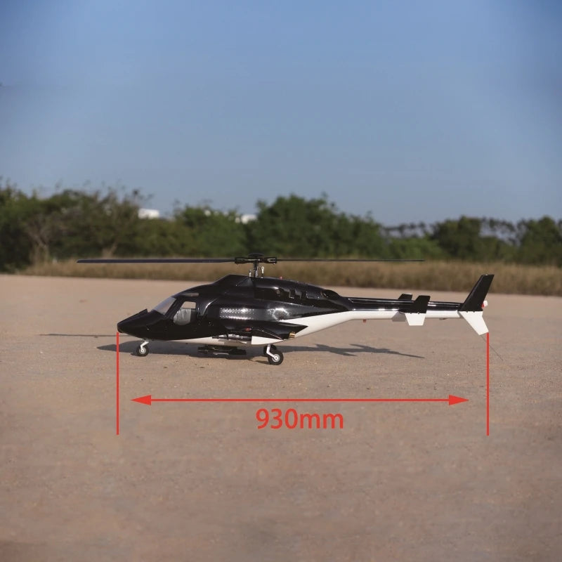 ROBAN Yuebang 470airwol Flying Wolf Simulation Helicopter Model RTF Hand to Hand Flight One Click Return GPS Hover Return