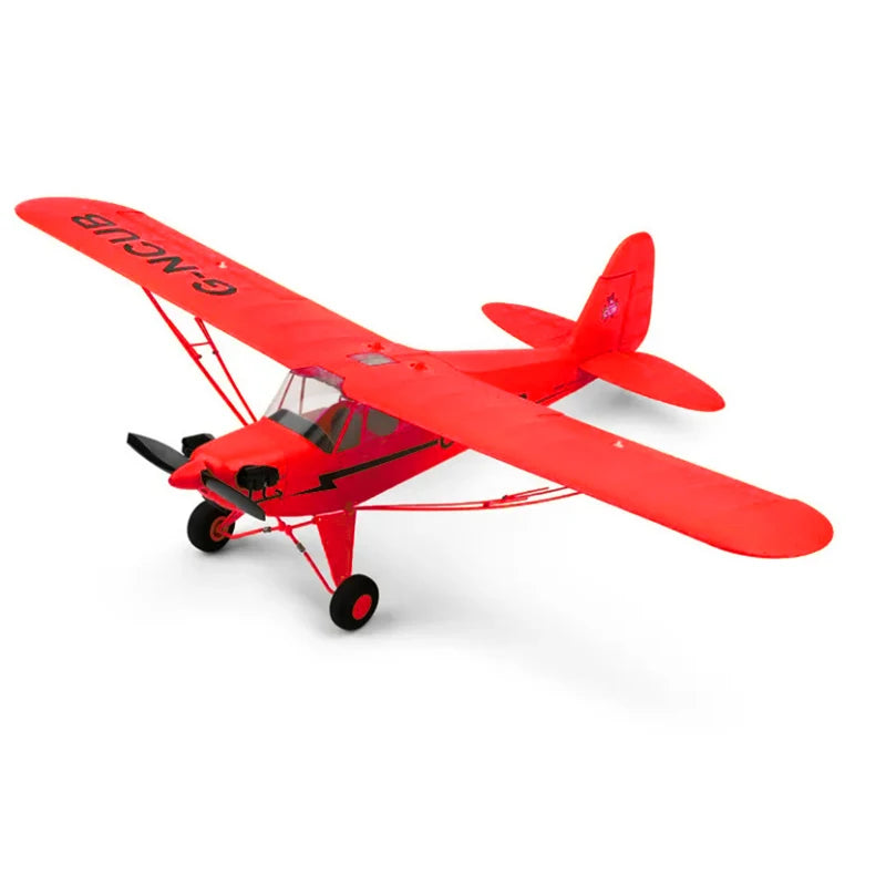 2024 RC Airplane WLtoys A160 Upgrade J3-CUB 5CH Remote Control Plane 3D/6G 1406 Brushless Motor Outdoor Foam Fixed-wing aircraft