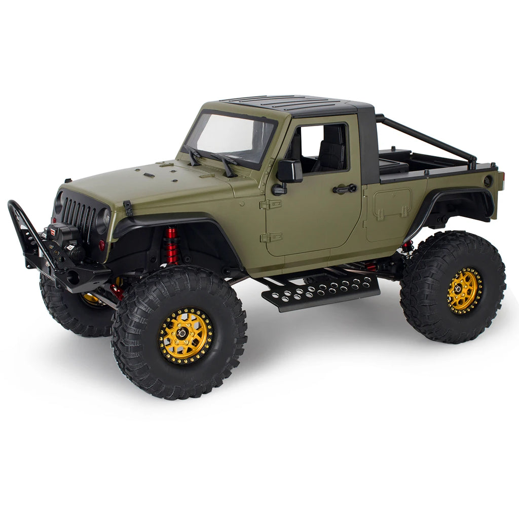 313mm 12.3in Wheelbase Hard Plastic Pickup Body Shell Unassembled Kit for 1/10 RC Crawler Car Axial SCX10 90046 Jeep Wrangler