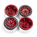 AXSPEED Aluminum Alloy 1.9 inch Beadlock Wheel Rims Hubs 27mm for TRX-4 D90 Axial SCX10 CC01 1/10 RC Crawler Car Truck Parts