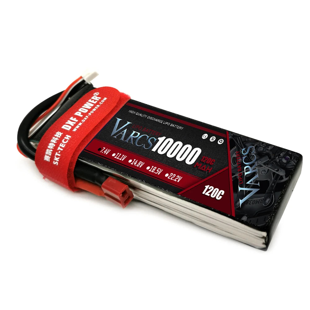 2PCS VARCS 7.4V 7.6V 11.4V 11.1V 15.2V 14.8V 22.2V 2S 3S 4S 6S 5200Mah 6300Mah 6500mAh 6200mAh 6750mAh 8000mAh 7000mAh 10000mah