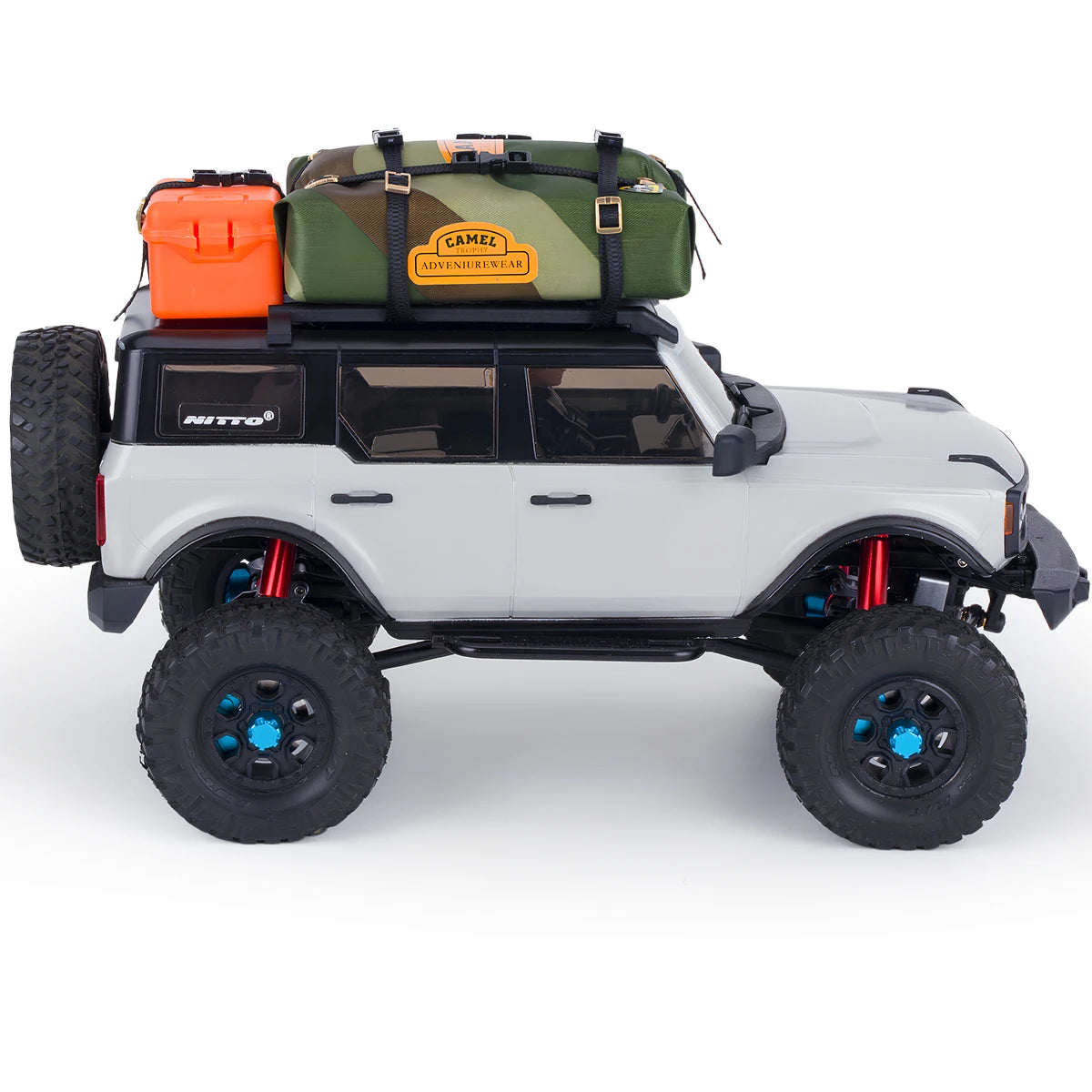 1/18 1/24 RC Crawler Roof Top Tent Simulation Decoration for TRX4M Bronco Defender SCX24 DIY Upgrade Accessories