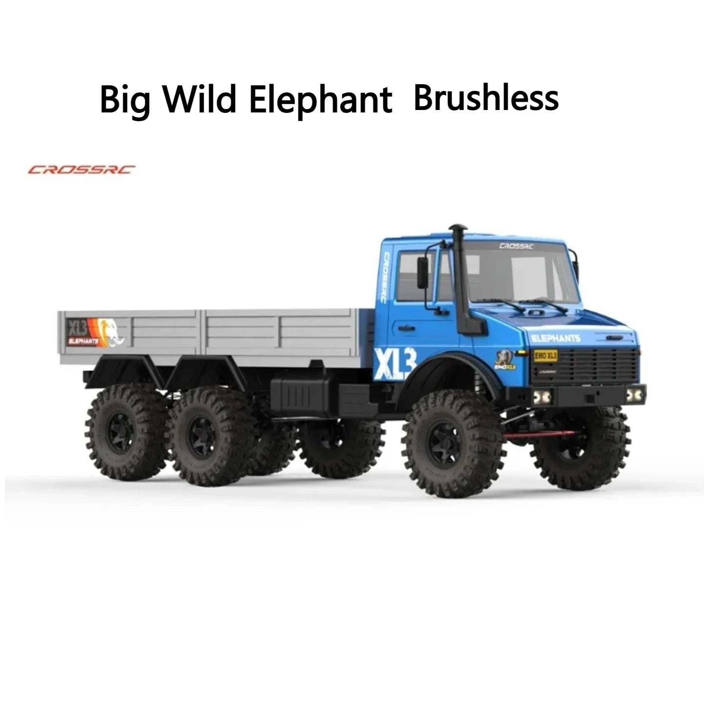 CROSSRC EMO X6 Big Hippo XL3 Big Wild Elephant 1/8 RC Car Simulation Remote Control Electric Climbing Off Road Vehicle Model