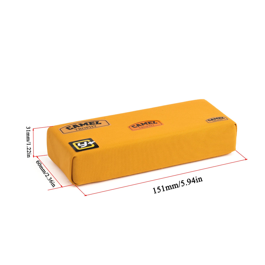Cable safety flag Escape Board Climbing Car Skid Plate For 1/18 1/12 Rc craw Trx4 Bronco Wpl D12 MN82 SCX10 90046