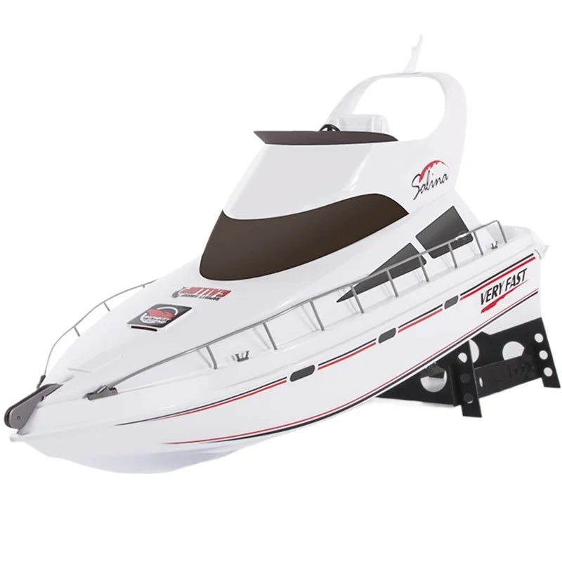 Remote Control Boat High-Speed Speedboat Model Boat Simulation Yacht Rowing Boat Model Remote Control Speedboat Toy Boat Airship