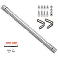 RC Crawler Roof Tent for LeiLuo MK07 Croboll 1/7 1/8 Scalerc Traxxas TRX4 Axial SCX10 Metal Side Awning Silver Black