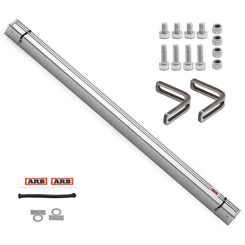 RC Crawler Roof Tent for LeiLuo MK07 Croboll 1/7 1/8 Scalerc Traxxas TRX4 Axial SCX10 Metal Side Awning Silver Black