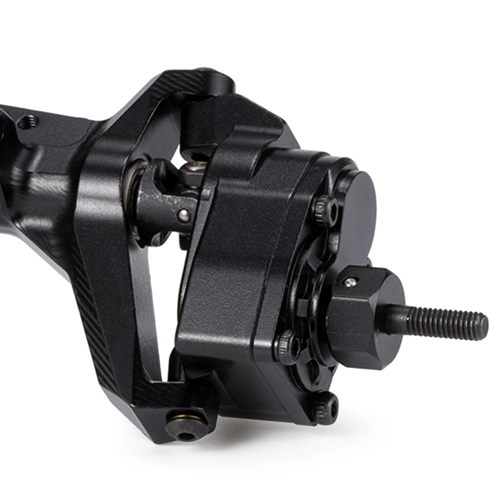 CNC Aluminum F9 Offset Portal Axle with Servo Mounts for 1/10 RC Crawler Axial Capra 1.9 UTB LCG Chassis Cheater Rigs
