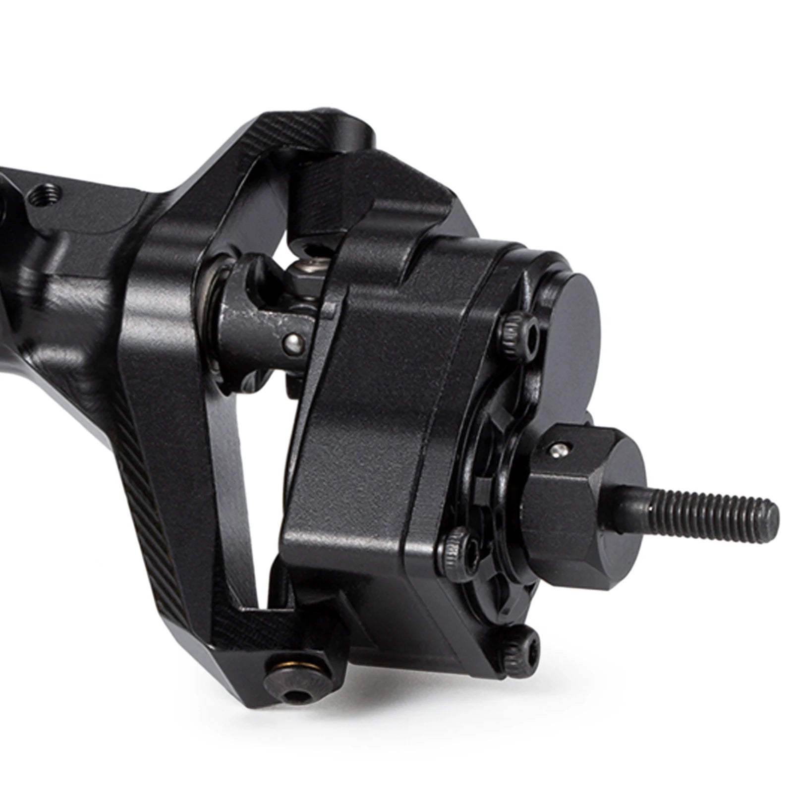 CNC Aluminum F9 Offset Portal Axle with Servo Mounts for 1/10 RC Crawler Axial Capra 1.9 UTB LCG Chassis Cheater Rigs