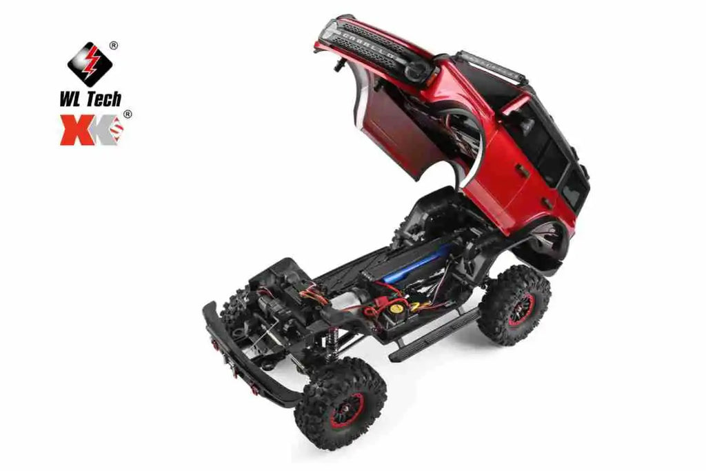 Wltoys 1:10 104020/104026/104010 Rc Car With Electric Winch Professional 4wd Off-Road Climbing Vehicle 2.4g Remote Control Toys