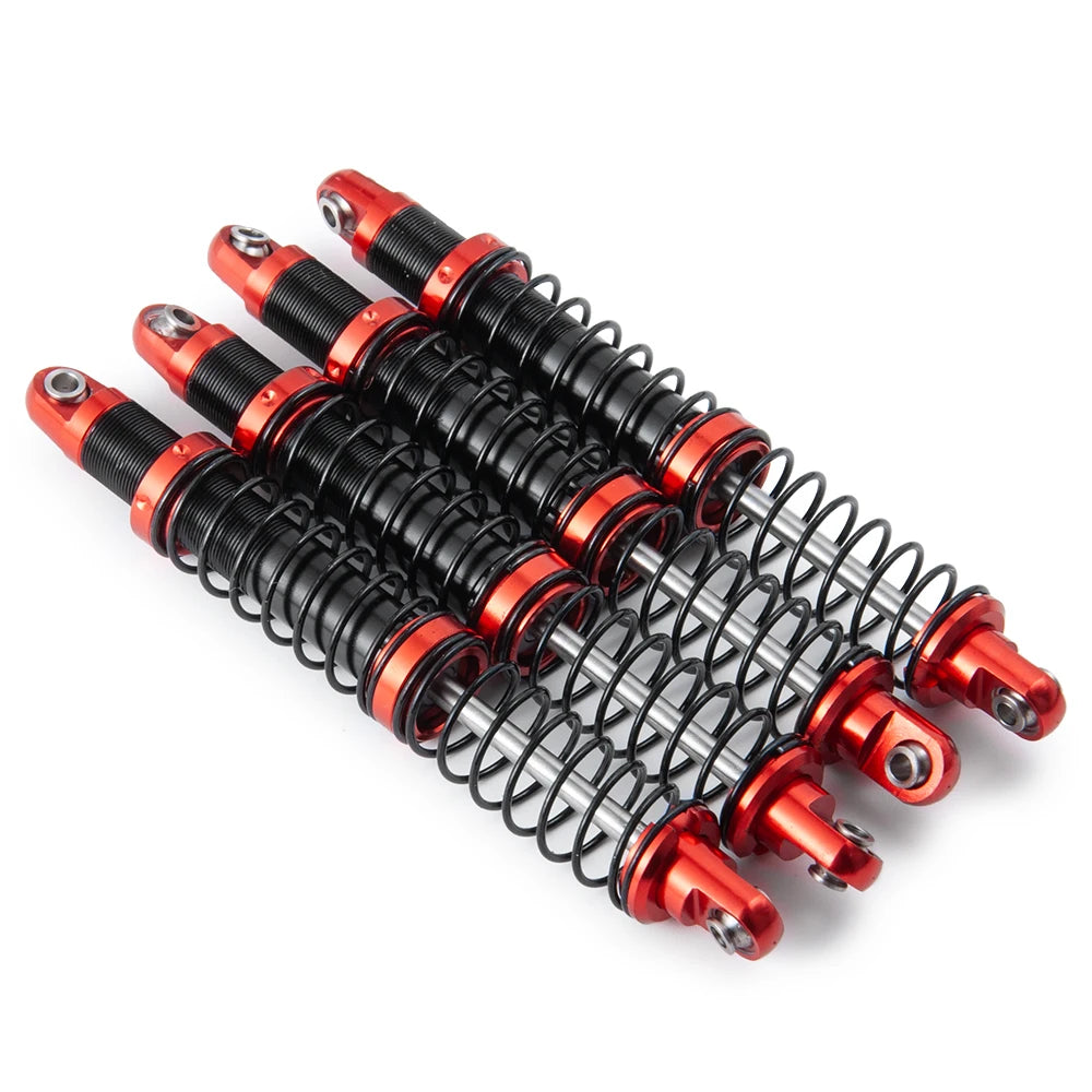 AXSPEED Metal Shock Absorber Oil Damper 75/85/95/105/115/125mm for 1:10 RC Crawler Car Axial SCX10 CC01 Wraith TRX4 TRX6 D90
