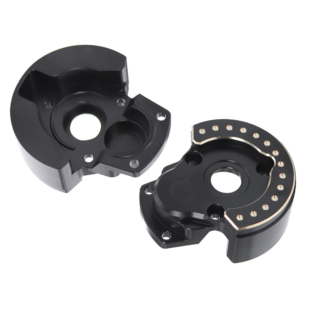 F10 Axle Brass Weights Steering Knuckles Front and Rear Portal Cover for 1/10 RC Crawler Vanquish VRD VS4-10 Phoenix LCG Upgrade