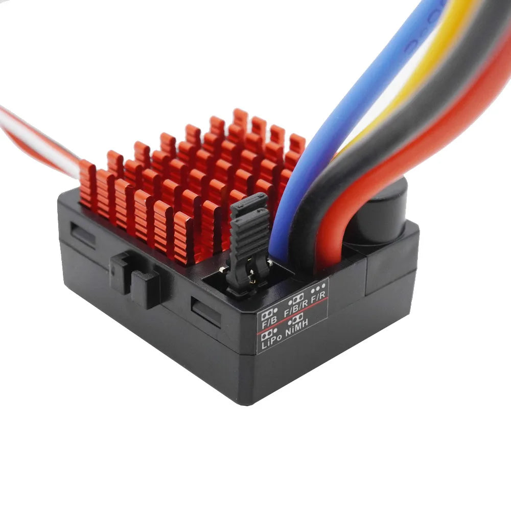 YSIDO 540 Combo Brushed Motor 55T 45T 35T 60A ESC for 1/10 Off-Road Rock Crawler Climbing RC Car Traxxas TRX4 Axial SCX10