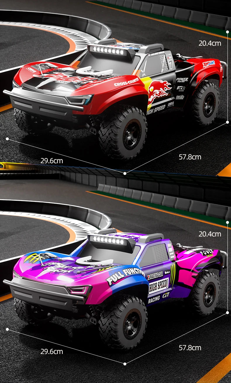 C8826 1:10  High-Speed Brushless 4WD Off-Road RC Car with Hydraulic Suspension Premium Remote Control Vehicle for Kids Adults