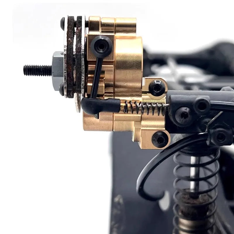 Yikong 4106 YK4107 RC 1/10 Remote Control car brass counterweight front axle steering cup rear wheel seat fittings