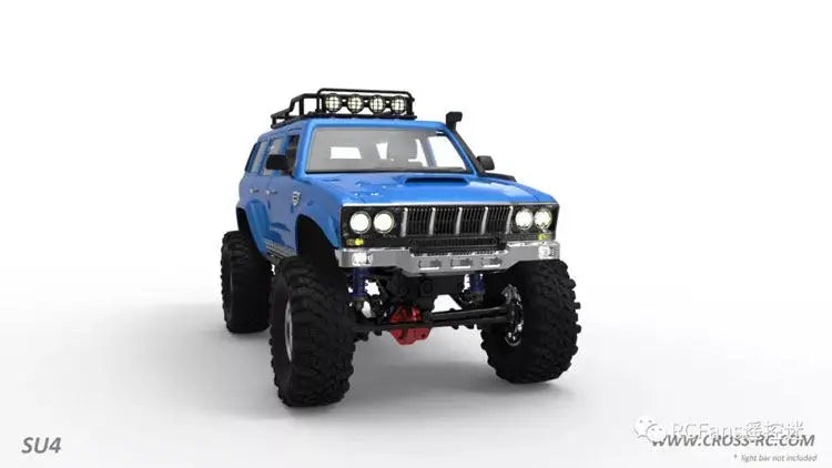 Crorc Su4 1/10 Four-Wheel Drive Rc Car Simulation Remote Control Electric Hard Shell Climbing Off Road Vehicle Model Toy Gift