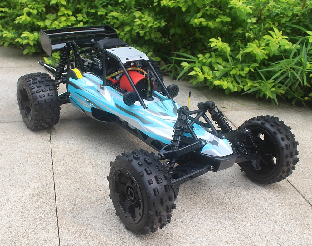 New Aarrival 1/5 Scale Gas Petrol Engine Powered RC Car High Speed Remote Control Buggy Rofun Baha Rovan Baja 5B 29CC