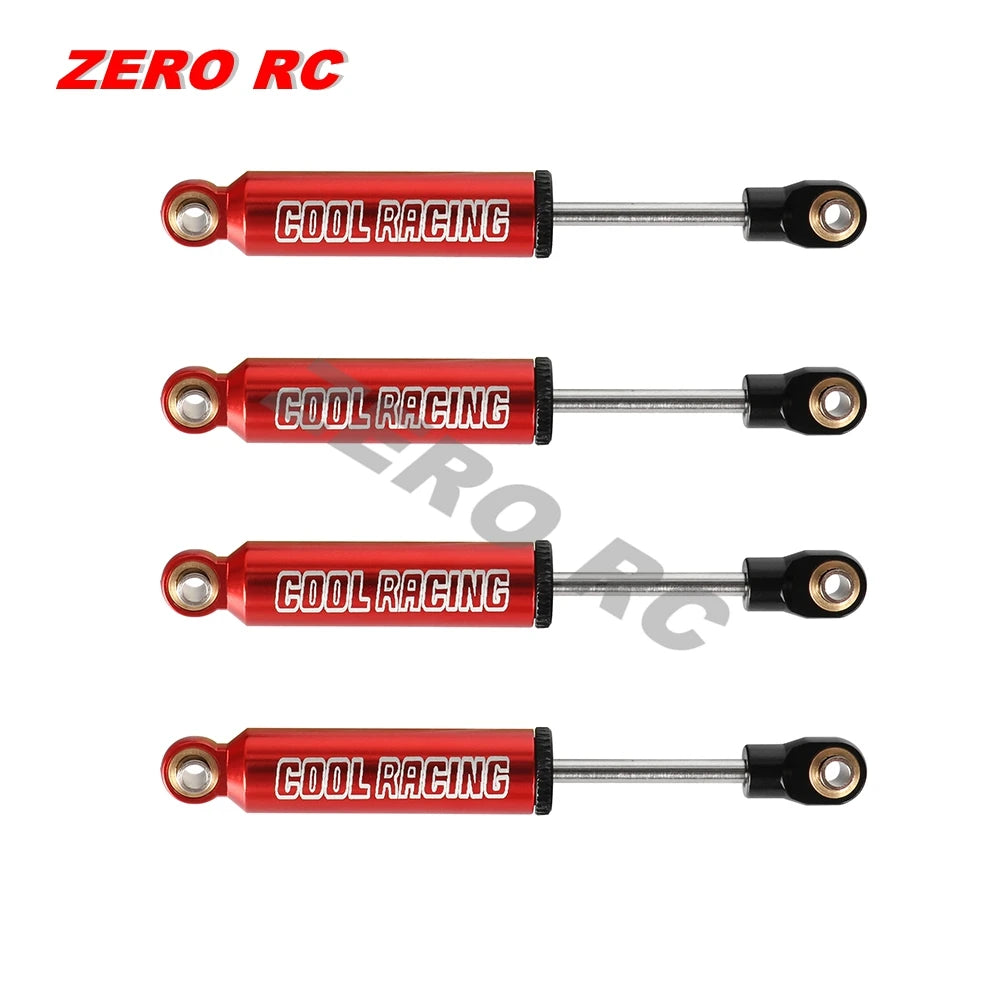 METAL 53mm 59mm 65mm 71mm 77mm Built-in Spring Shock Absorber Oil Damper For 1/12 Mini Crawler Rc Car MN128 FMS G500 1/18 TRX4M