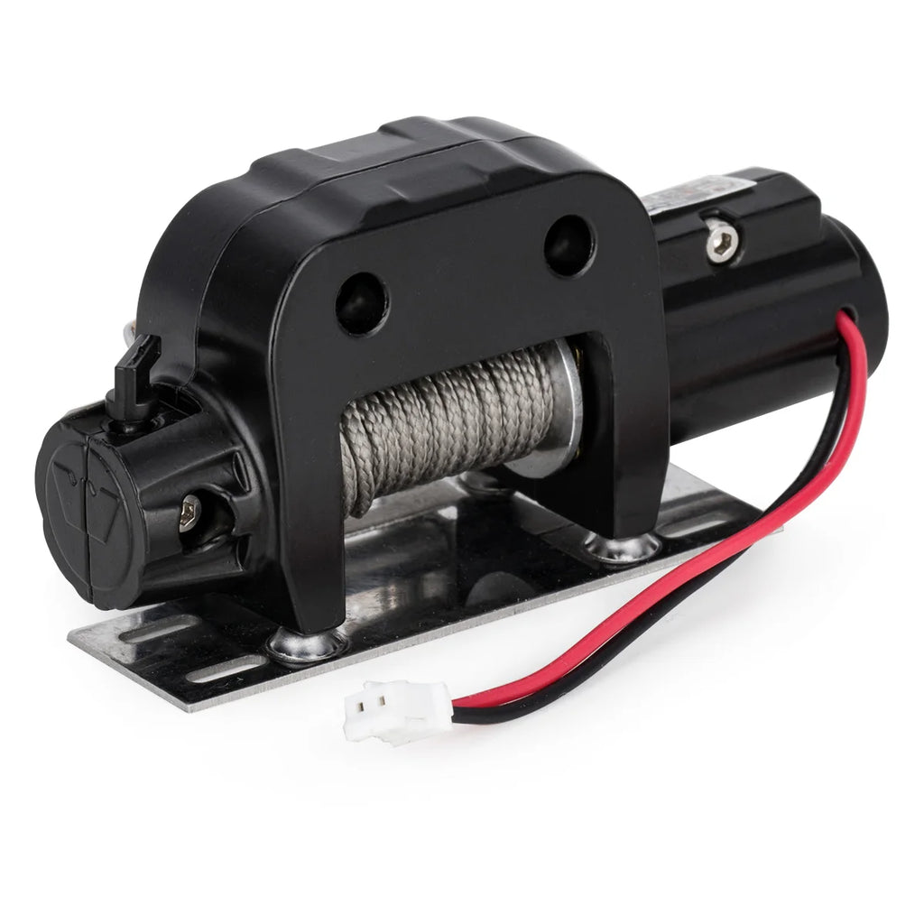 Metal Simulation Winch for 1/10 RC Crawler Car Axial SCX10 90046 TRX4 TRX6 Redcat D110 D90 Tamiya Decorative Upgrade Part