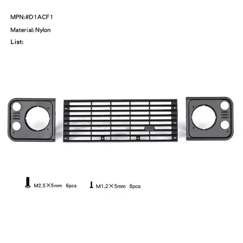 TRX-4 Simulation 324mm Wheelbase 2 Doors Pickup Truck Body Shell for 1/10 RC Crawler Car Traxxas TRX4 DEFENDER RD110 Parts