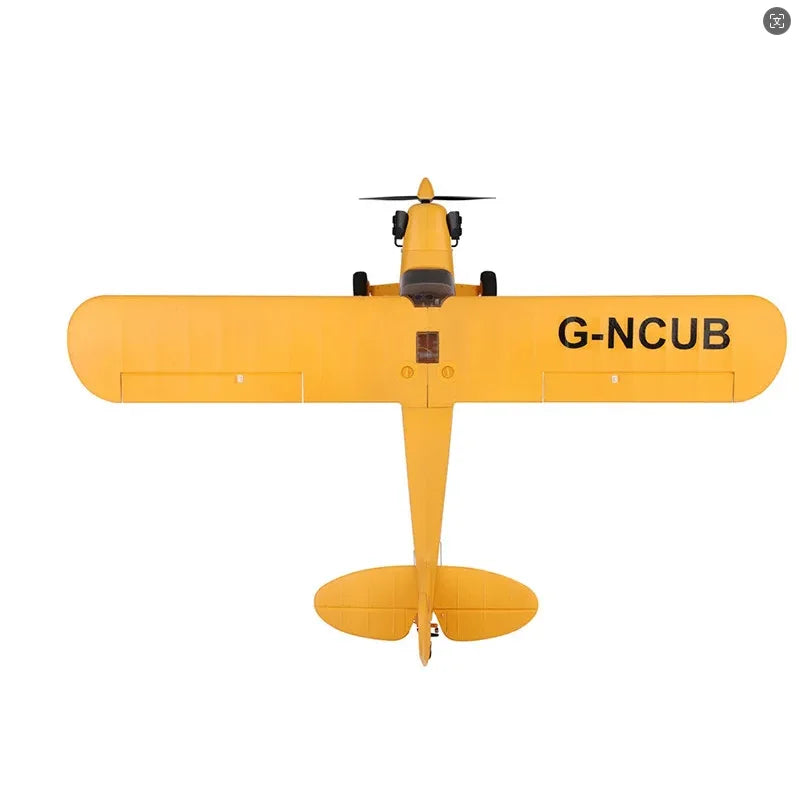 2024 RC Airplane WLtoys A160 Upgrade J3-CUB 5CH Remote Control Plane 3D/6G 1406 Brushless Motor Outdoor Foam Fixed-wing aircraft