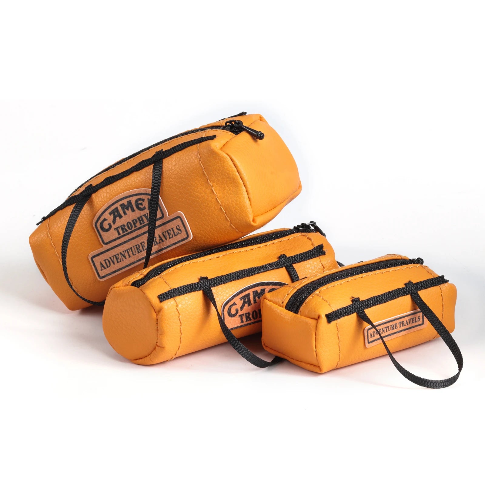 RC Simulated Leather Bag Scale Decoration Luggage Replica Roof Bags for 1/8 1/10 1/16 1/RC Crawler SCX10 TRX4 TRX4M WPL