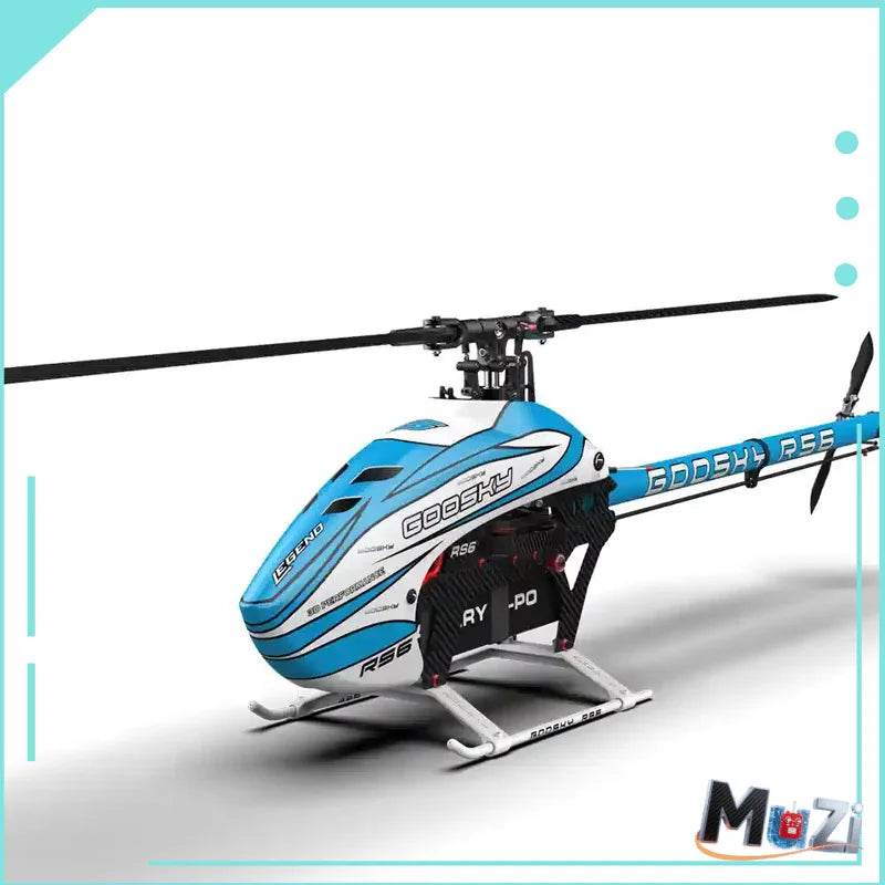 GOOSKY RS6-600 Level Model Aircraft Six Channel 3D Remote Control Aerobatic Helicopter Professional Remote Control Model Aircraf