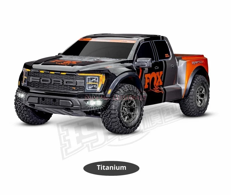 Traxxas 1:10 Raptor R 4*4 F150 Ultimate Four-Wheel Drive Brushless Short Card Remote Control Off-Road Vehicle Desert Short Card
