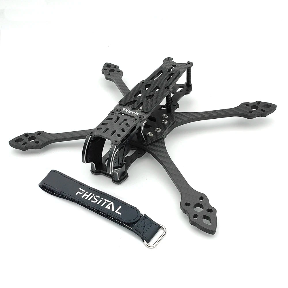 PhiSital Mark5 O4 Pro FPV Frame Kit  X/DC Vesion 5inch Carbon Fiber Quadcopter Racing Drone for RC freestyle DIY parts