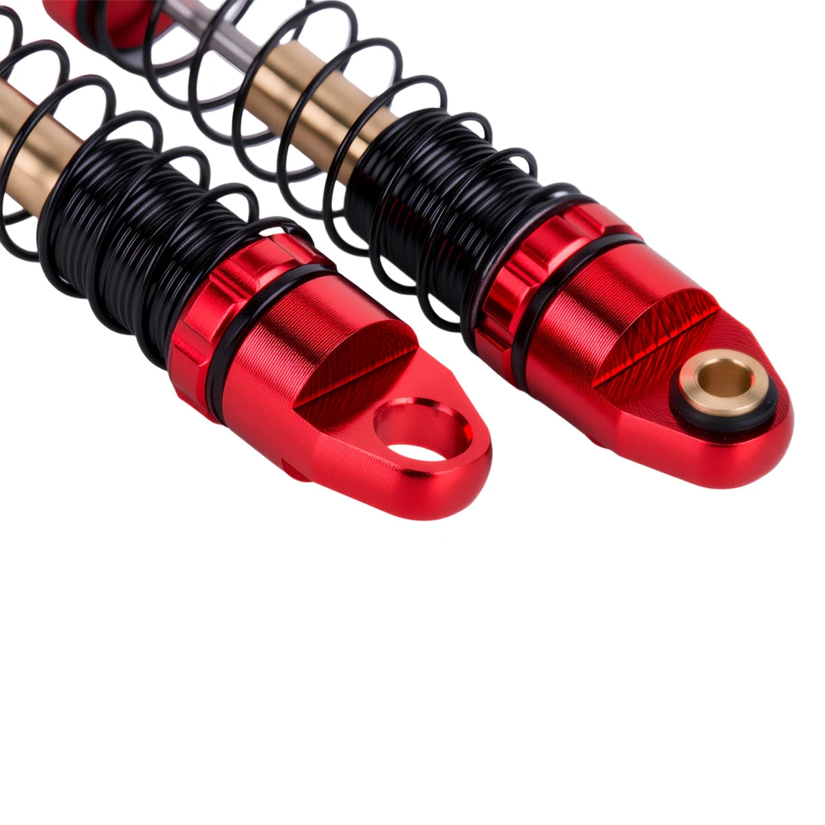 Axial SCX30 Aluminum Shock Absorber Set, 28.5mm with 3 Spring Rates, Full Car Kit for Performance Upgrade