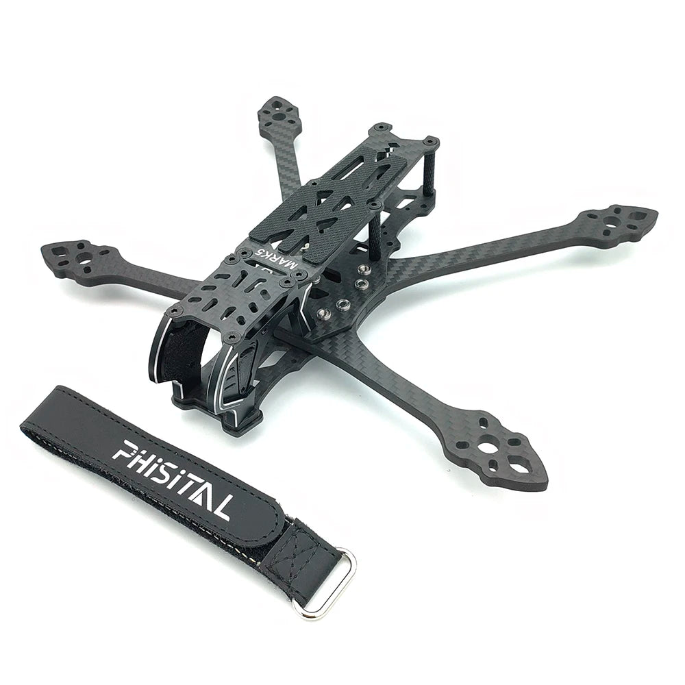 PhiSital Mark5 O4 Pro FPV Frame Kit  X/DC Vesion 5inch Carbon Fiber Quadcopter Racing Drone for RC freestyle DIY parts