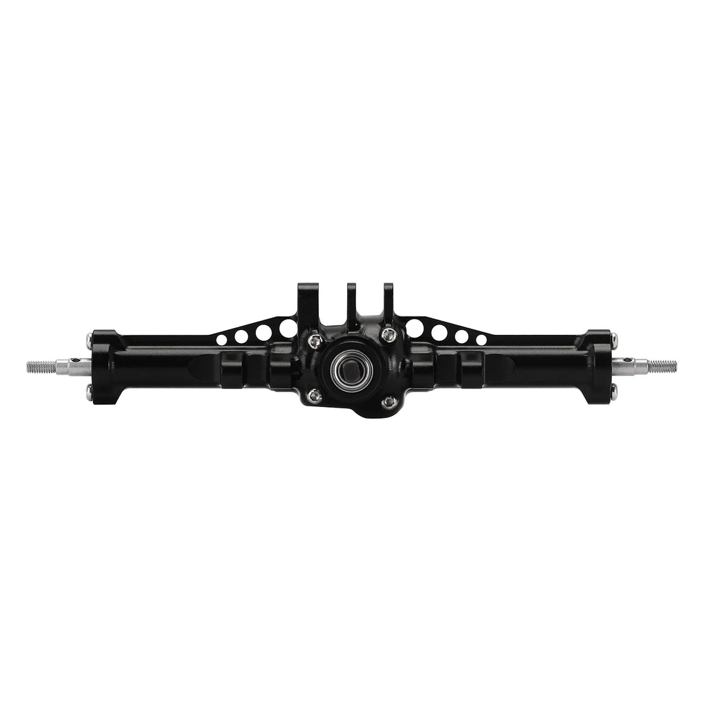 INJORA CNC Aluminum 4mm Extended Front Rear Complete Axles for 1/18 RC Crawler TRX4M Upgrade (4M-61)