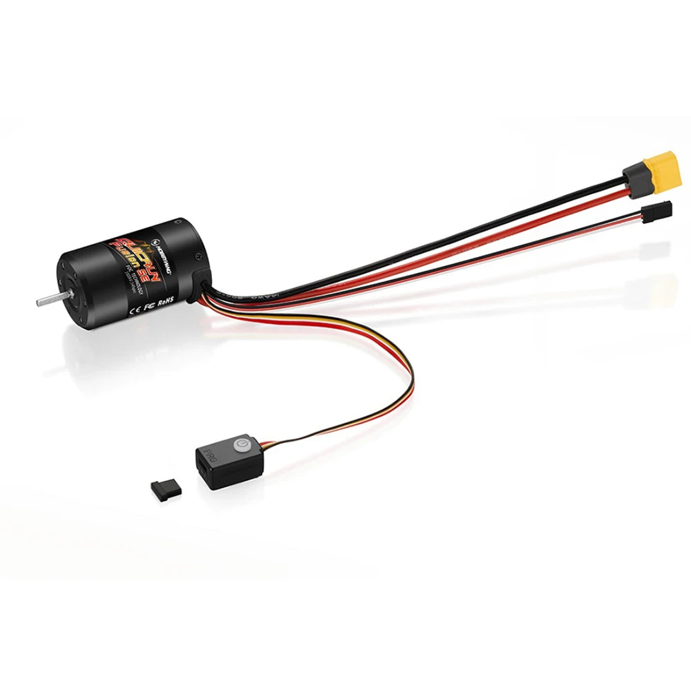 HOBBYWING QuicRun Fusion SE 40A 1800KV 1200KV Combined Motor ESC for 1/10 1/8 RC Model Car Crawler Accessories